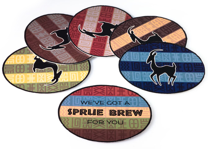Sprue Brew Coasters